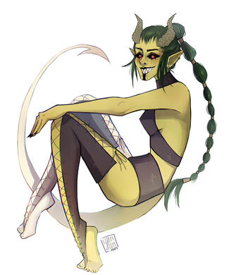 Vael Full-Body Portrait